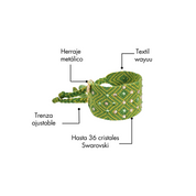 Pulsera Wayuu Girl Power - Palm Oasis