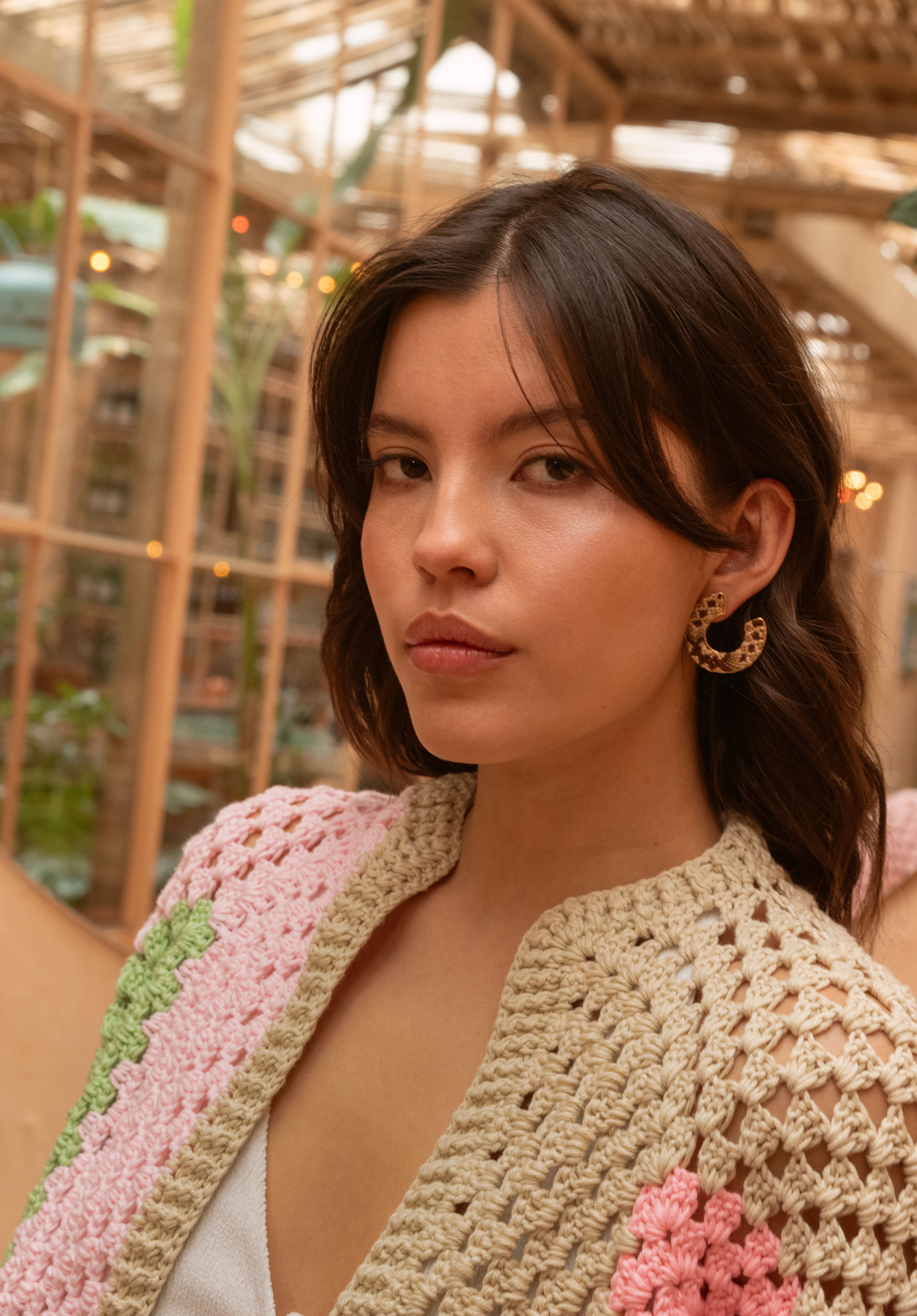 Cárdigan Moon Lite Tejido a Mano