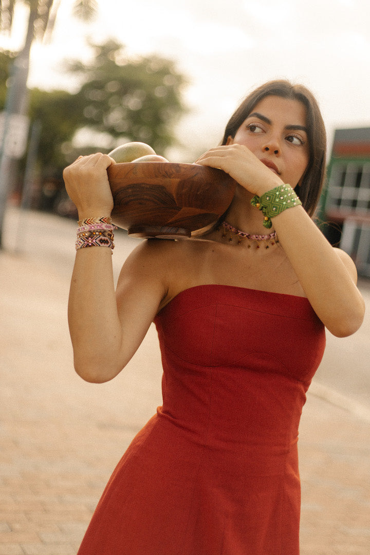 Pulsera Wayuu Girl Power - Palm Oasis