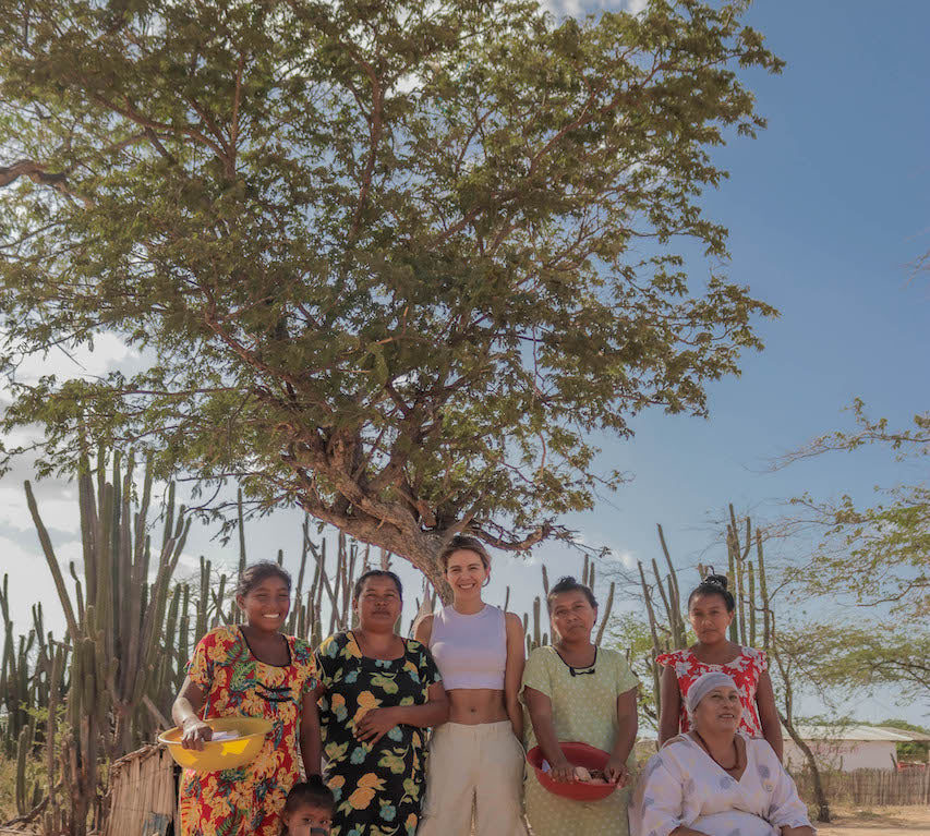 Comunidad Kaisipaichi el norte de la Guajira.