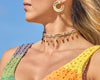 Choker Wayuu Jolotsü - Verde