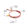 Wayuu Skinny Bracelet - Pink Aura