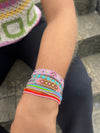 Miyuki Bracelet Stack - Rainbow