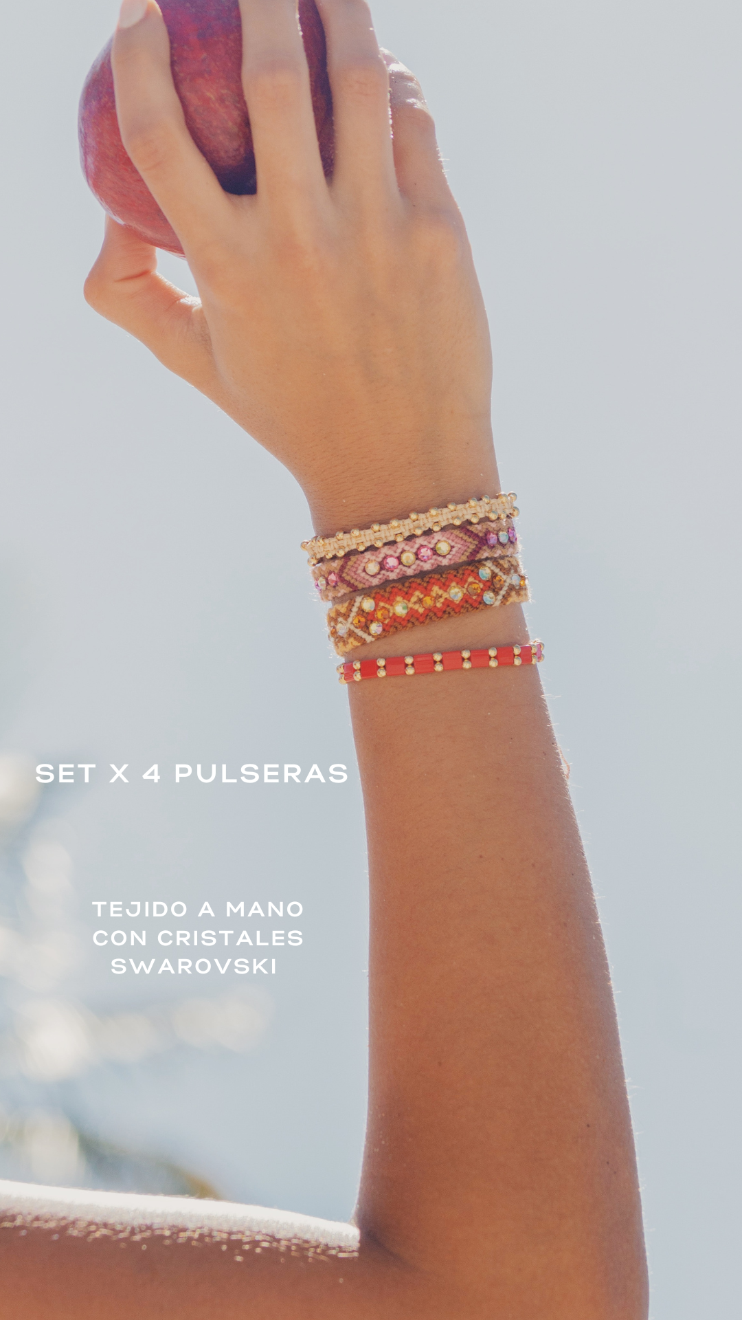 Mimosa - Wayuu Set x 4 Pulseras