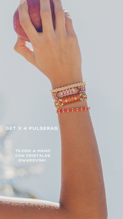 Mimosa - Wayuu Set x 4 Pulseras