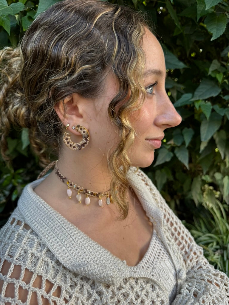 Choker Wayuu Jolotsü -Camel