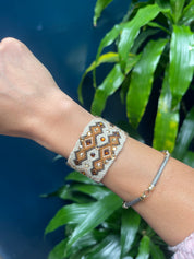 Pulsera Wayuu Girl Power - Brown