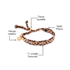 Wayuu Skinny Bracelet - Marron