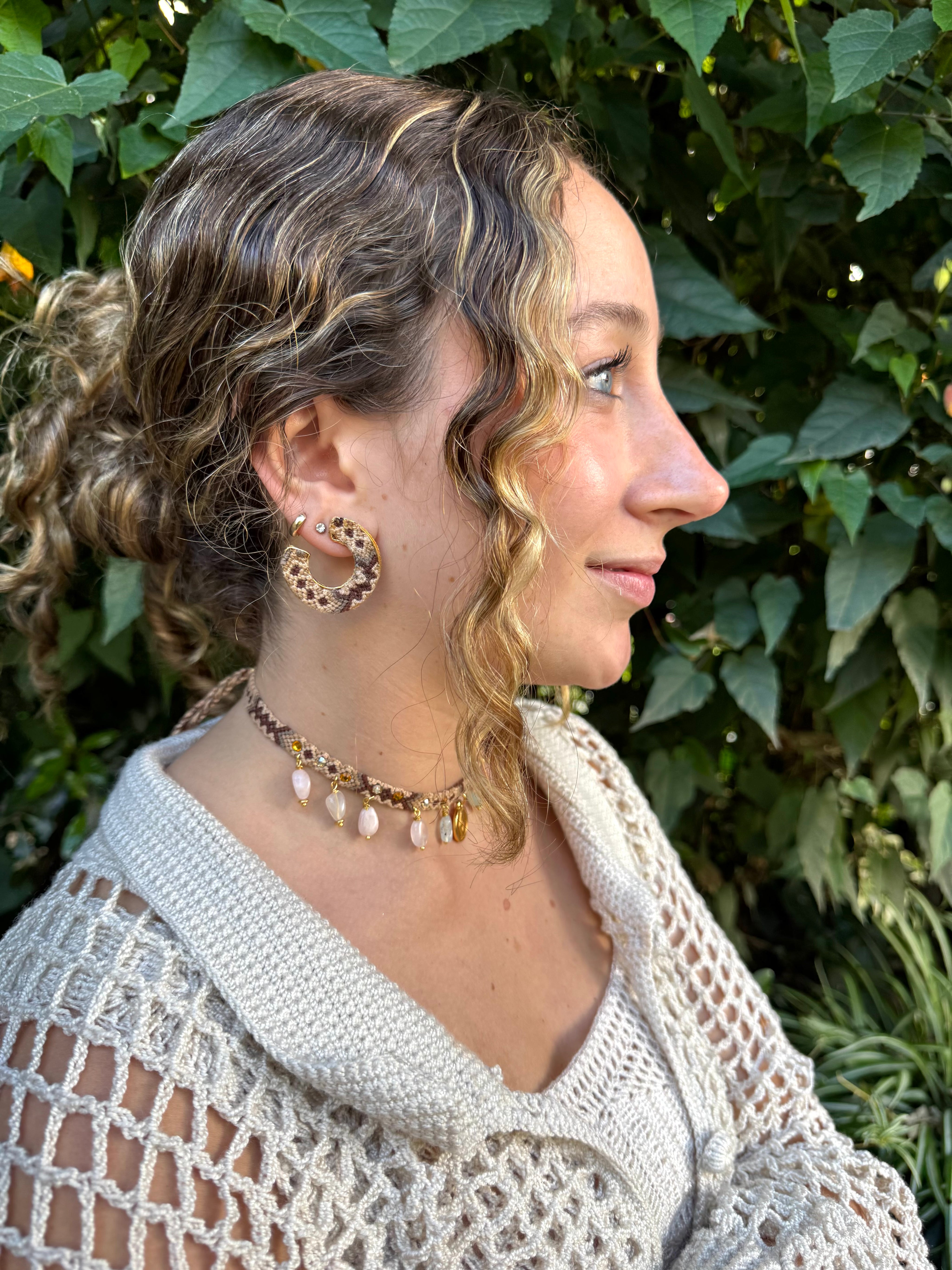 Choker Wayuu Kalepsu - Camel