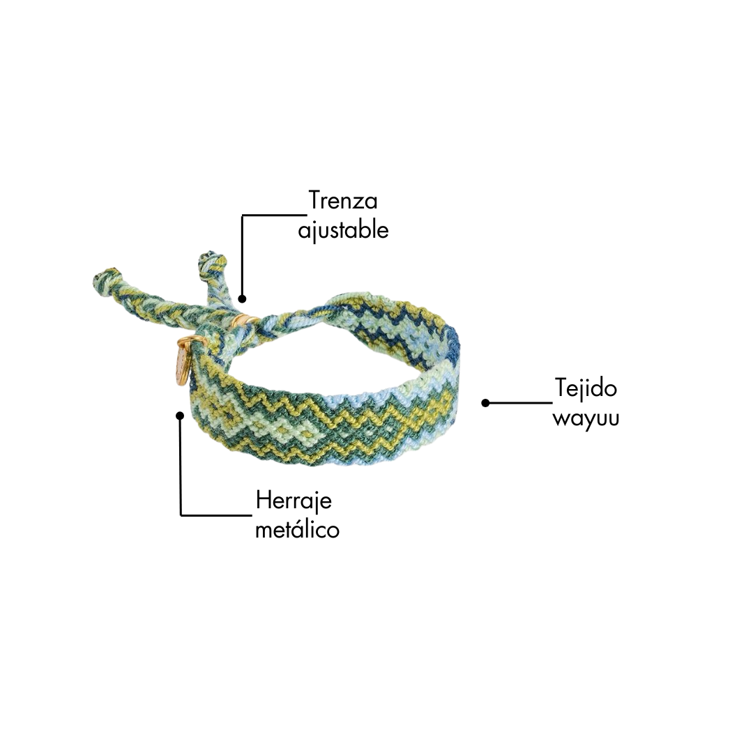 Pulsera Social Impact - Emerald