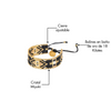Golden Mirage Miyuki  Bracelet