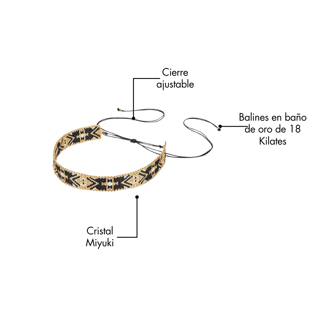 Choker Golden Mirage