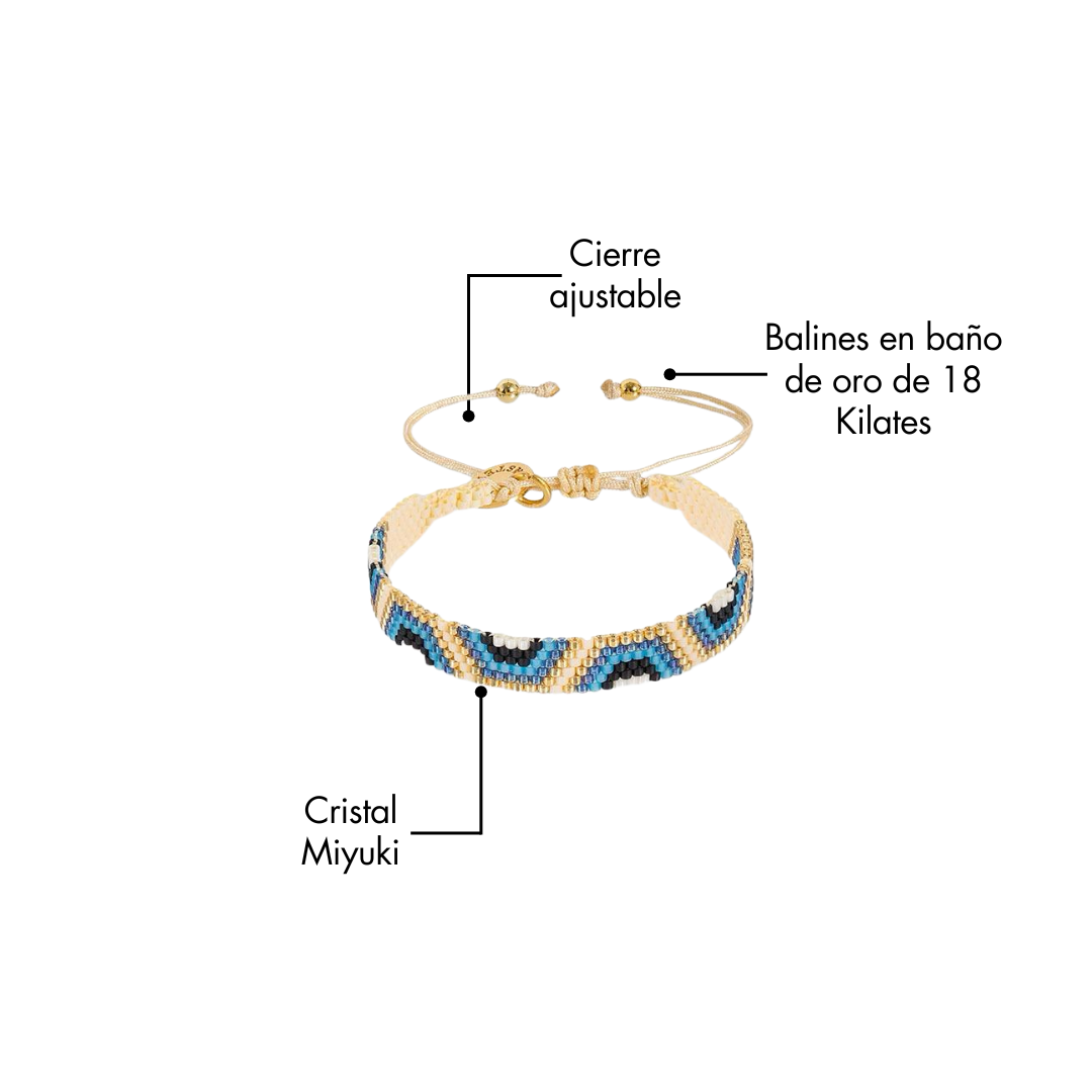 Sahara  Miyuki Bracelet- Breeze