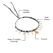 Choker Wayuu Kalepsu - Greige