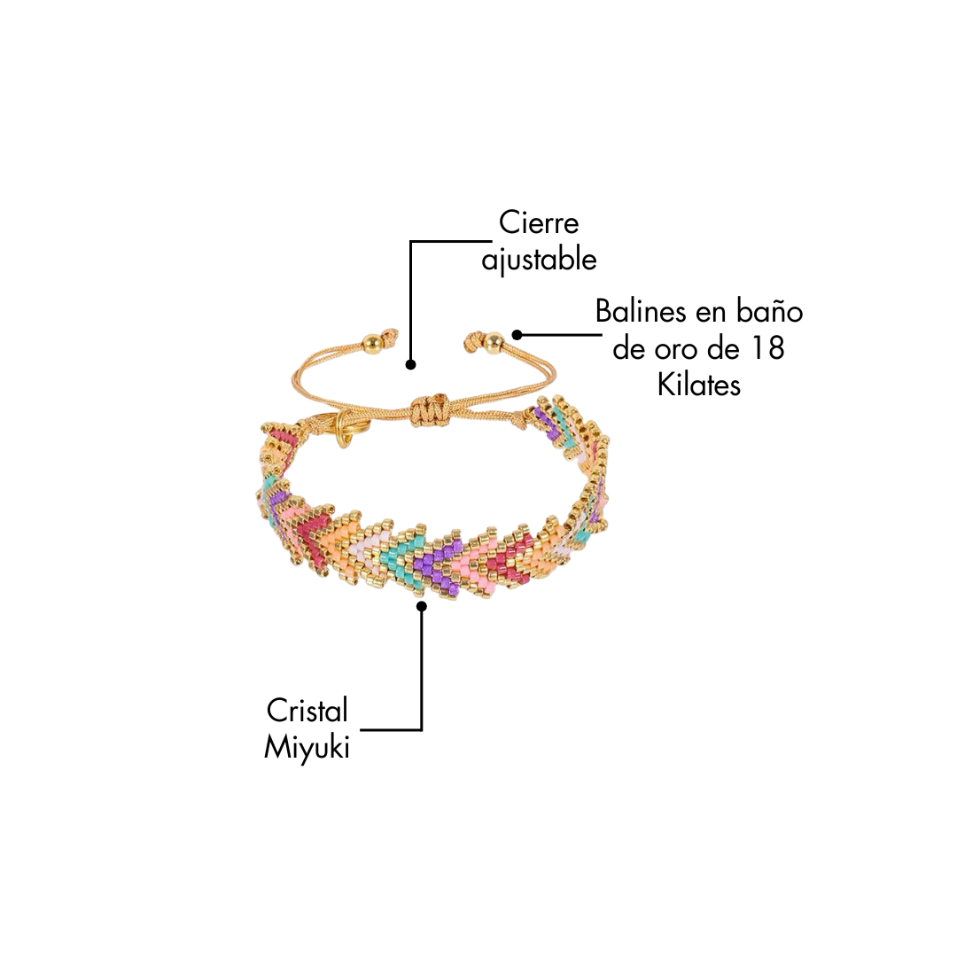 Sahara  Miyuki Bracelet-  Savanna