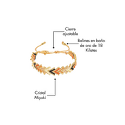 Sahara  Miyuki Bracelet-  Africa