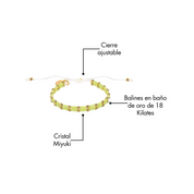 Miyuki Bracelet - Jade