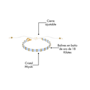 Miyuki Bracelet - Lavander