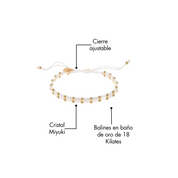 Miyuki Bracelet - Coral