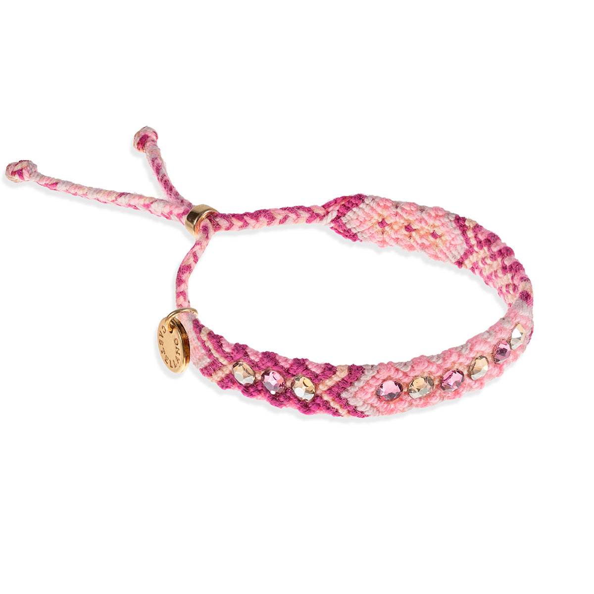 Wayuu Skinny Bracelet - Barbie
