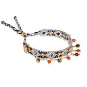 Pulsera Wayuu Free Spirit Stones - Beach Blue