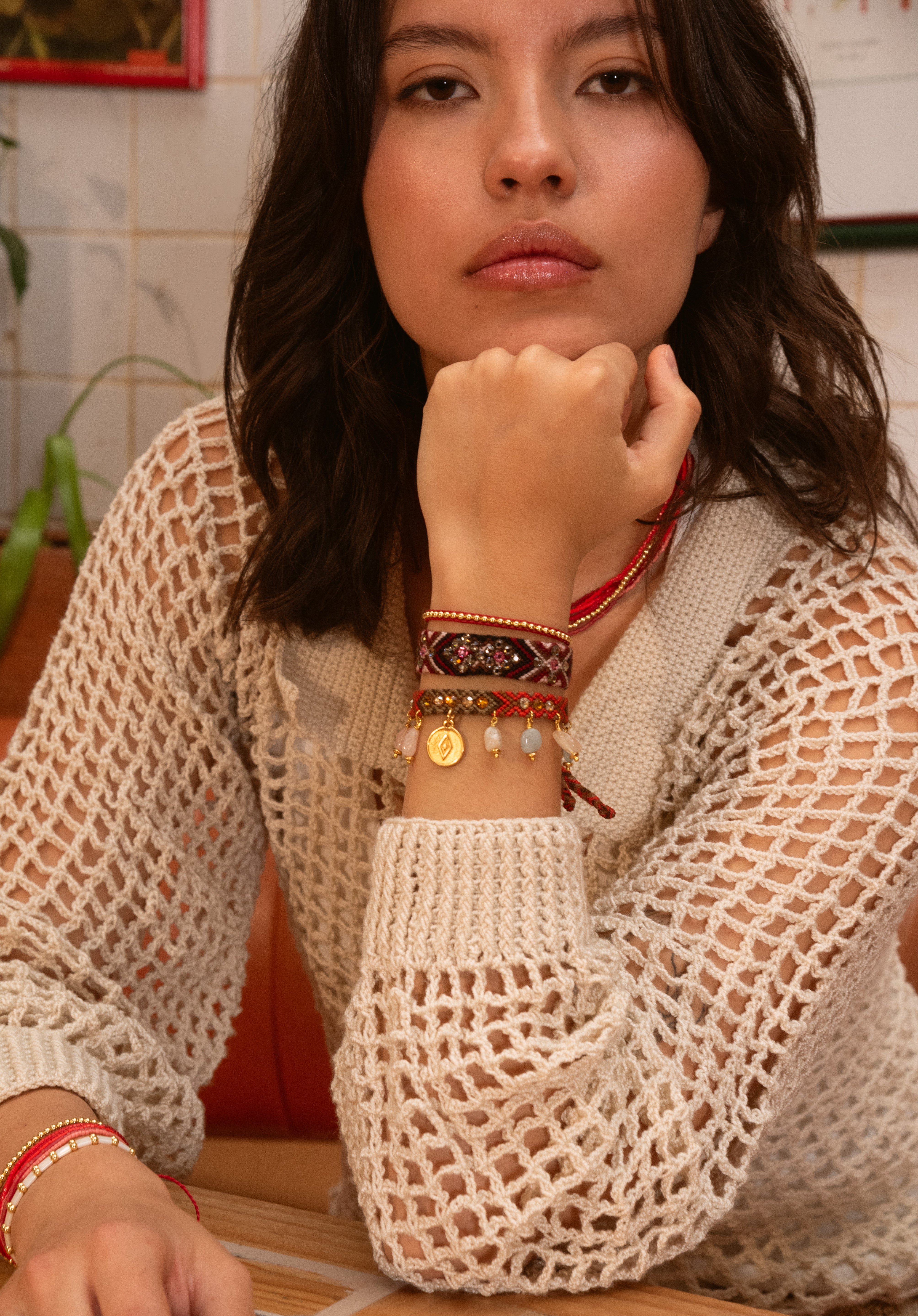 Pulsera Wayuu Kalepsu - Punkin