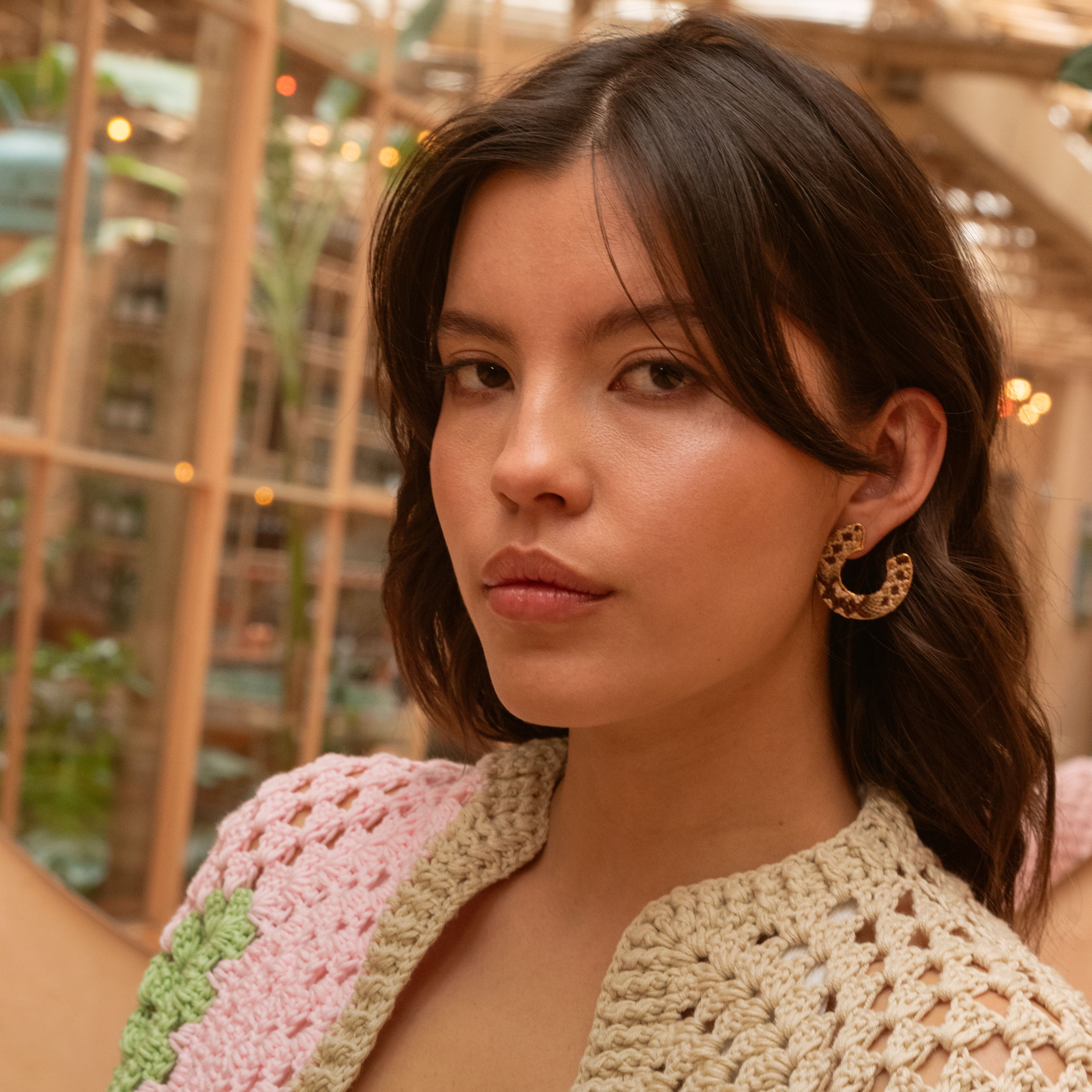 Cárdigan Moon Lite Tejido a Mano