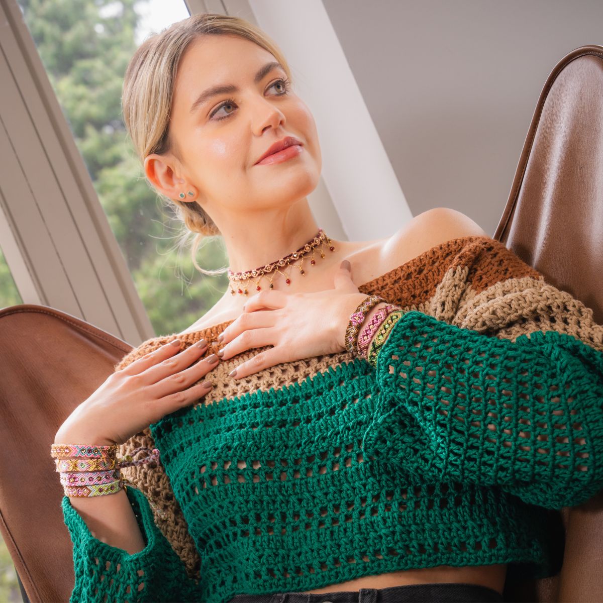 Saco crop top Rocio de tierra - Susurros