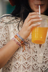 Pulsera Wayuu Be the Change  - Mimosa