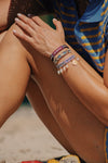 Pulsera Wayuu Kalepsu - Lilac