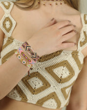 Pulsera Wayuu Free Spirit - Limon