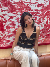 Salinas Multicolor Crop Top