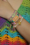 Pulsera Wayuu Kalepsu - Barbie