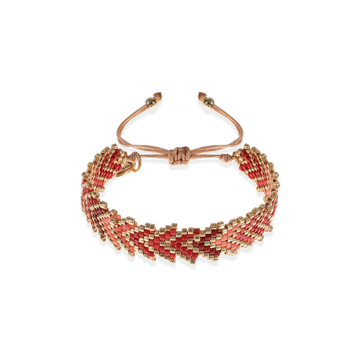 Sahara  Miyuki Bracelet-  Cherry