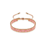 Sahara  Miyuki Bracelet- Flamingo