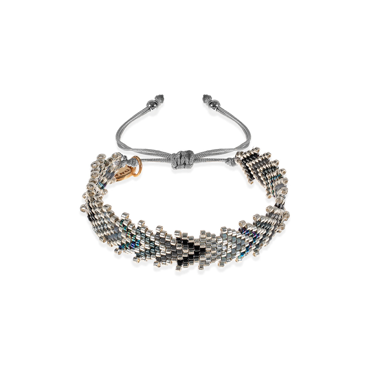 Sahara  Miyuki Bracelet-  Silver