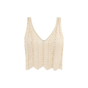 Pastel Beige Crop Top