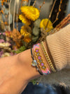 Wayuu Skinny Bracelet - Vainilla