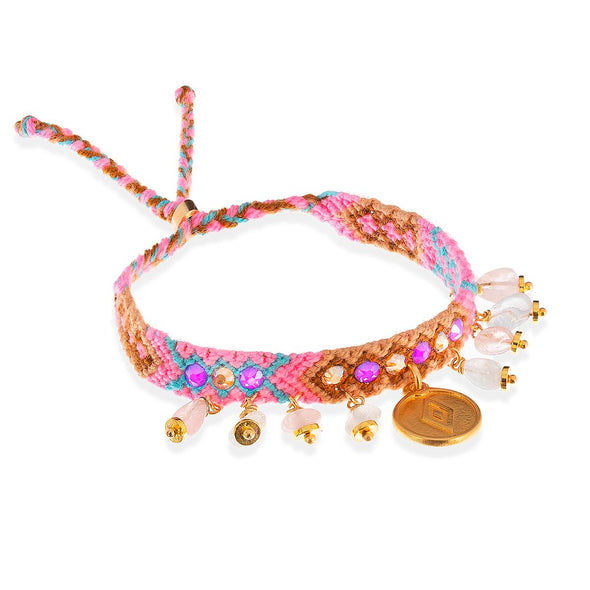 Pulsera Wayuu Kalepsu - Barbie