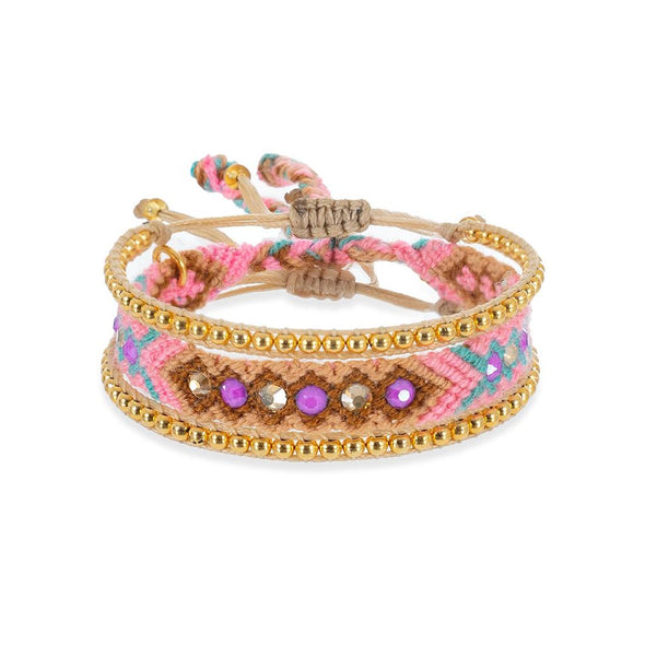 Wayuu skinny Stack set x3 - Barbie