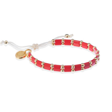 Miyuki Bracelet - Red