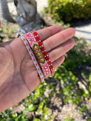 Miyuki Bracelet - Light Pink