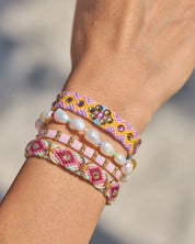 Aurora Wayuu set x4 pulseras