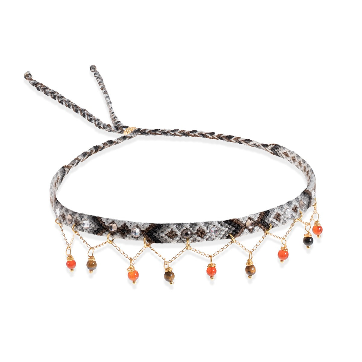 Choker Wayuu Jolotsü -Greige