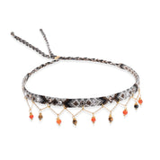 Choker Wayuu Jolotsü -Greige