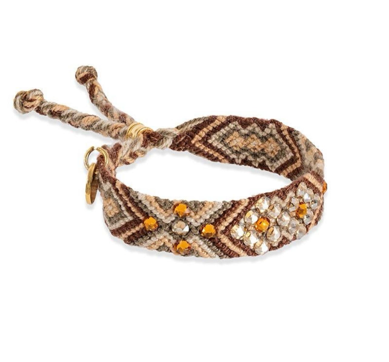 Golden - Wayuu Set x 3 Pulseras