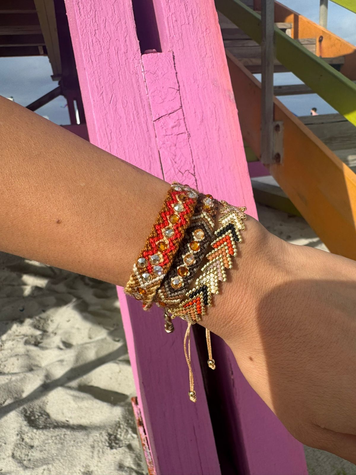 Africa - Wayuu Set x 3 Pulseras