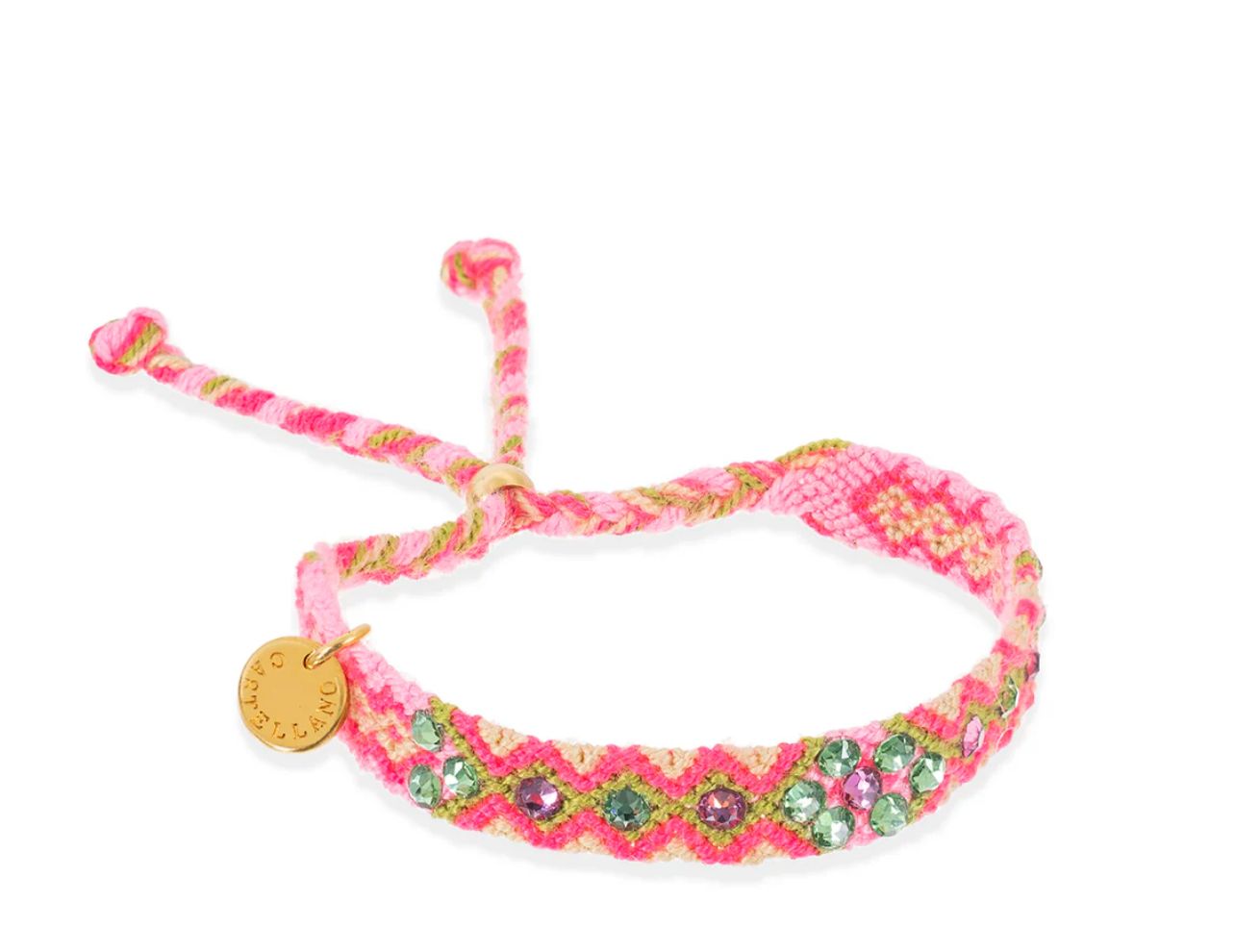 Coral - Wayuu Set x 4 Pulseras