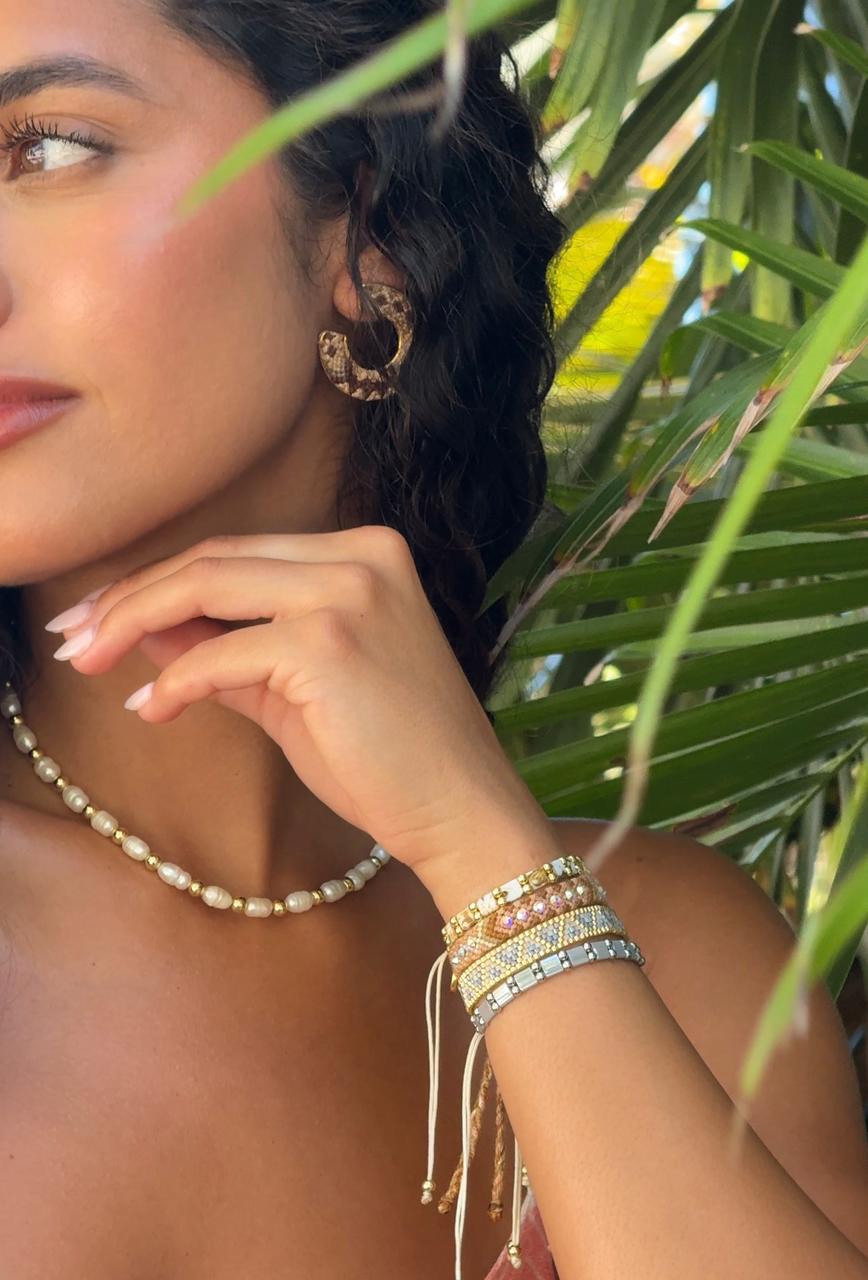 Miyuki Bracelet - Peanut