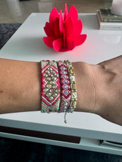 Alma Bracelet — Silk Edition | Powder Blush